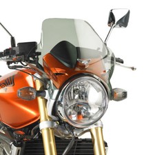 GIVI solo Cupolino Fumé 31,2 x 40,8 per Honda Hornet 600 2003 - 2006