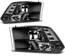Pair Fit For 2011 2012-2018 Ram 1500 2500 3500 Headlight Assembly Headlamp