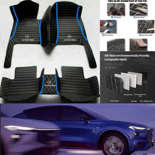 For Toyota 4Runner 1995-2020 Car Floor Mats Anti-slip Custom Liners Carpets Rugs - Imagen 17 de 42