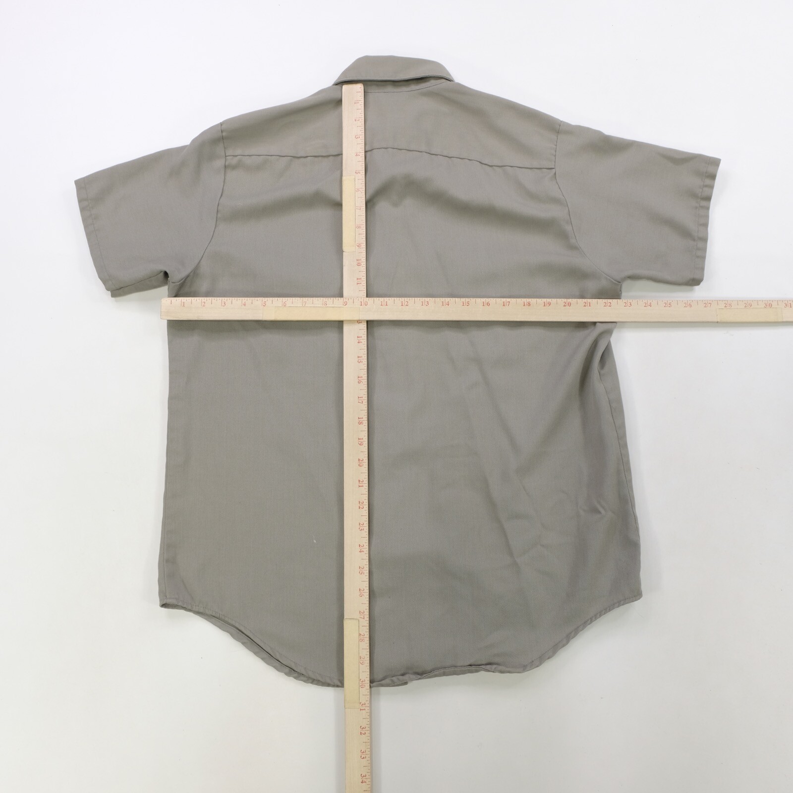 Rare VTG JCPENNEY BIG MAC Casual Button Front Short Sleeve Work Shirt 70s 80s image 9