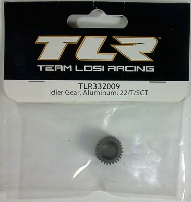 Team Losi Racing TLR332009 Idler Gear, Aluminum 22/T/SCT  New Free Shipping