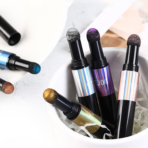Nail Art Glitter Spiegel Pulver Luftpolster Magisch Stift Effekt Chrom Pigme / - Bild 3 von 23