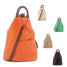 Boutique S-Medium Zaino Donna Ragazza Borsa Posteriore in Vera Pelle UK