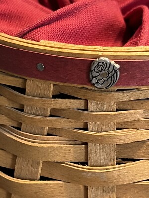 Longaberger 2004 Pasadena Tournament of Roses w/Protector & Liner