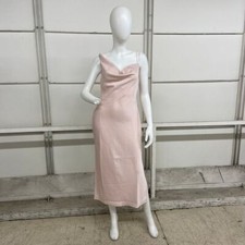 BHLDN By Anthropologie August Satin Charmeuse Midi Dress Women's Sz 6