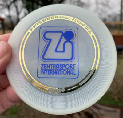 GLOW Zentrasport 1980 New GLOW Whamo Mini Disc Golf Frisbee Wham-O #W157