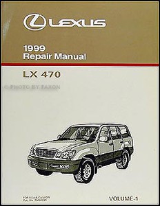 1999 Lexus LX 470 Diagnosis Repair Manual Volume 1 LX470 Shop Diagnostic Codes | eBay