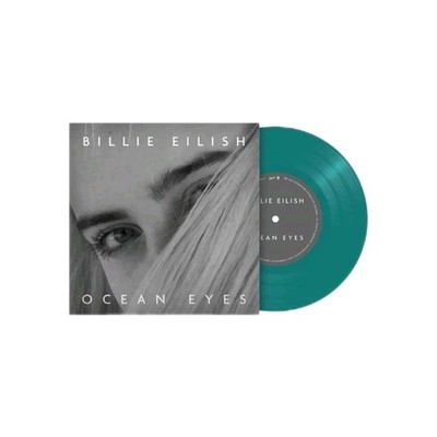 Billie Eilish - ocean eyes - 7'' Etched Vinyl Translucent Turquoise 