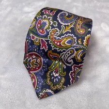 Burberrys of London Paisley Silk Necktie Men's Classic Business Formal