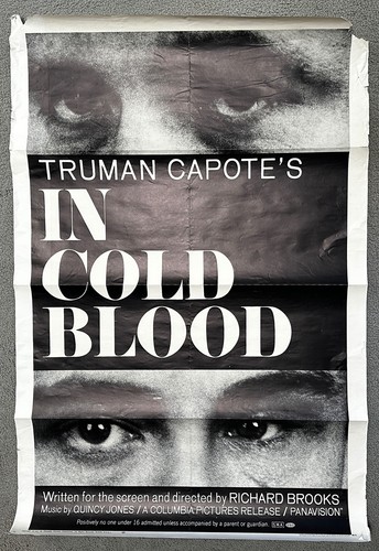 Truman Capote's  "IN COLD BLOOD" Movie Poster
