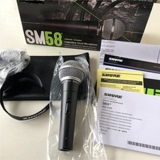 SM58S Dynamic Vocal Microphone With On/Off Switch US FAST SHIPPING