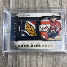 2013 In The Game Heroes & Prospects Gold Version Josh Ho-Sang Game Used Patch