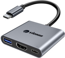 USB C to HDMI Multiport Adapter, USB C Hub with 4k HDMI USB 3.0 5Gbps 100W PD
