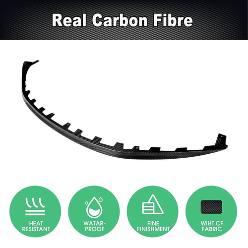 Fit For Porsche 911 992 Carrera GT3 2022-24 DRY CARBON Front Bumper Lip Spoiler - Picture 5 of 10