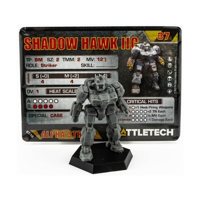Catalyst Battletech 1:285 Shadow Hawk IIC #1 NM