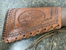 Leather Gun Stock Cover Stevens 311 Butt Stock