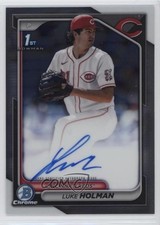 2024 Bowman Draft Chrome Prospect Auto Luke Holman #CPA-LH Auto 16z7