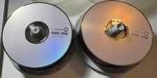 Lot Of 43 Ridata DVD+RW 8x 4.7GB Silver Logo Rewritable 120 Minutes Blank Disc