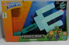 Nerf Super Soaker Minecraft Trident