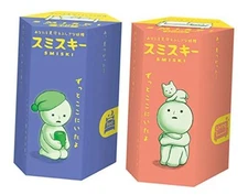 Smiski Glow in The Dark Mini Figure Set: Bed + Living Series, 2 Assorted Blind 