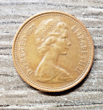 GREAT BRITAIN. 1977, 1 New Penny - Elizabeth II, Westminster
