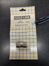 UHF coaxial double female barrel connector; PL-258 NEW IN PACKAGE