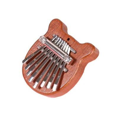 MARKENLOS -Kalimba mit 8 Tasten, Exquisites Finger-Daumen-Klavier, Geschenk für AnfäN8686