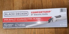Black Decker 9-inch Electric Carving Knife White - New In Box Black Decker 9-inch Electric Carving Knife White - New In Box