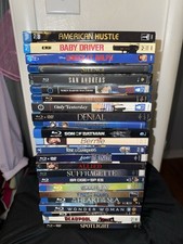 LOT of 24 Blu-Ray Movies Some w/ Slipcovers Disney Ghibli Steelbook Various Mix