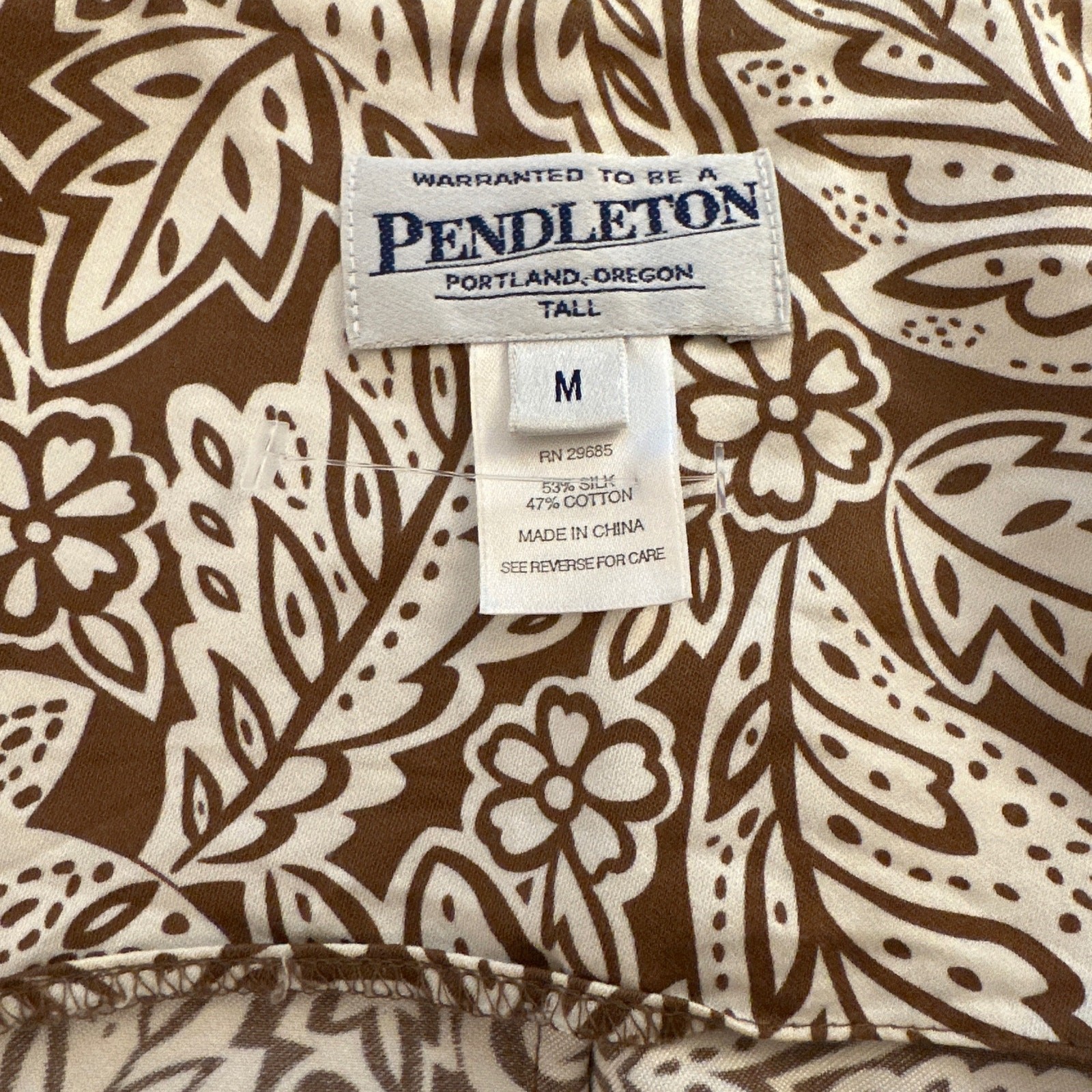 Pendleton Lightweight Jacket Silk Cotton Button F… - image 7