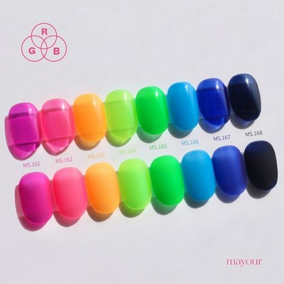 Mayour Raspberry Syrup Gel Nail Polish 8 Color K-Beauty 10ml