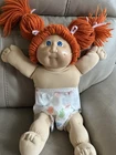 Vintage Cabbage Patch Doll 1978–1982 Red Hair Blue Eyes Dimples Signed