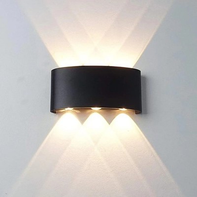 Moderne LED Up Down Wand Leuchten Leuchte Außen Innen Lampe Wasserdicht