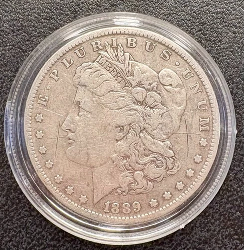 🔥1889-0 Morgan Dollar 90% Silver CoinSnap analysis is Fine to AU🔥