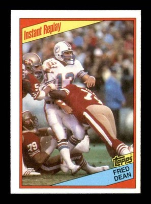 1984 Topps #355 Fred Dean IR NM X3633739