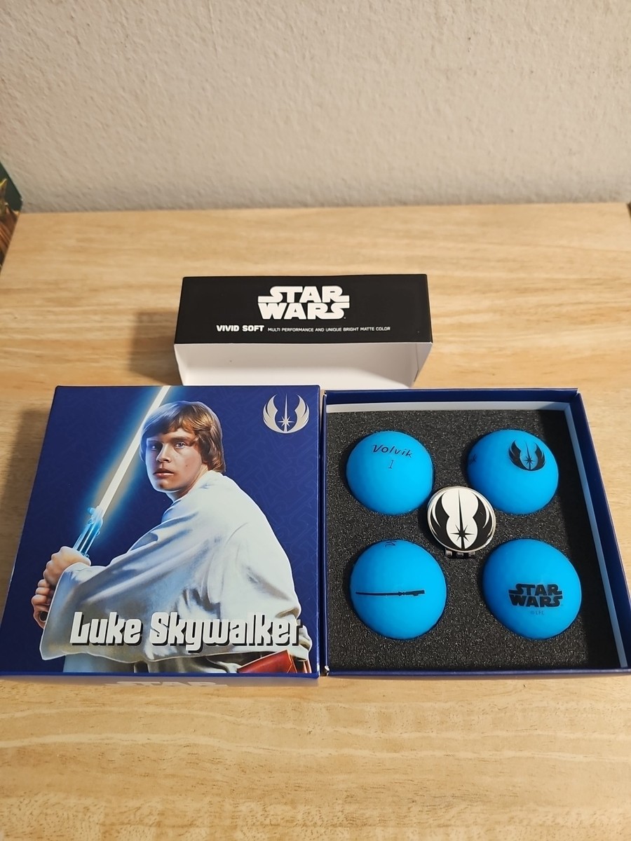 Star Wars Vivid Soft Golf Ball Set With Marker Luke Skywalker