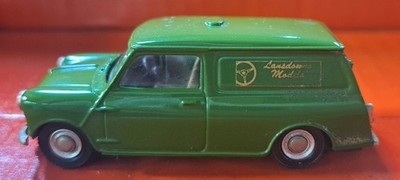 Vintage 1962 Morris Mini Van Mark 1 - Green - Lansdowne Models 1:43 Diecast Car