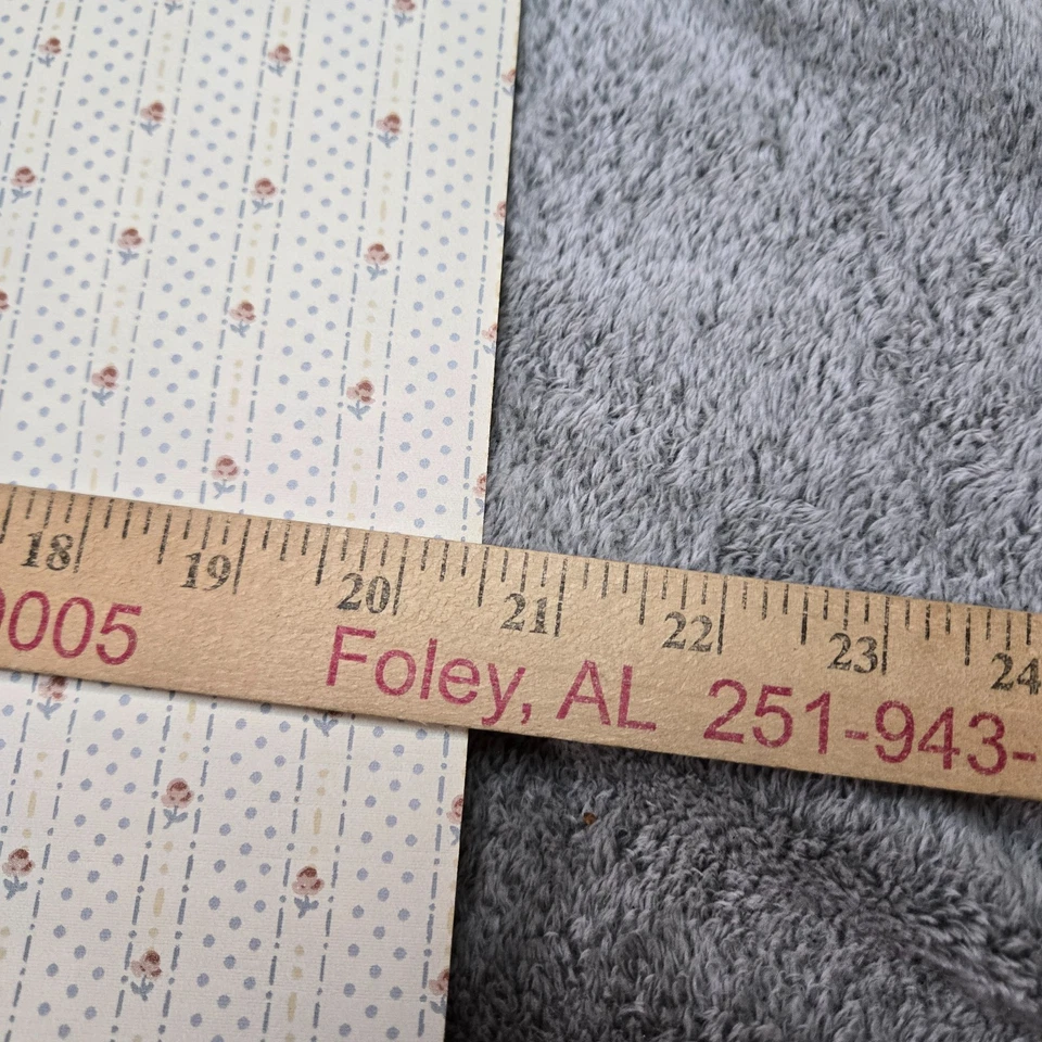 Papel Pintado Vintage Gris Rosa Flor Micro Impresión 30+Pies x 20.4" Foto 3 de 4