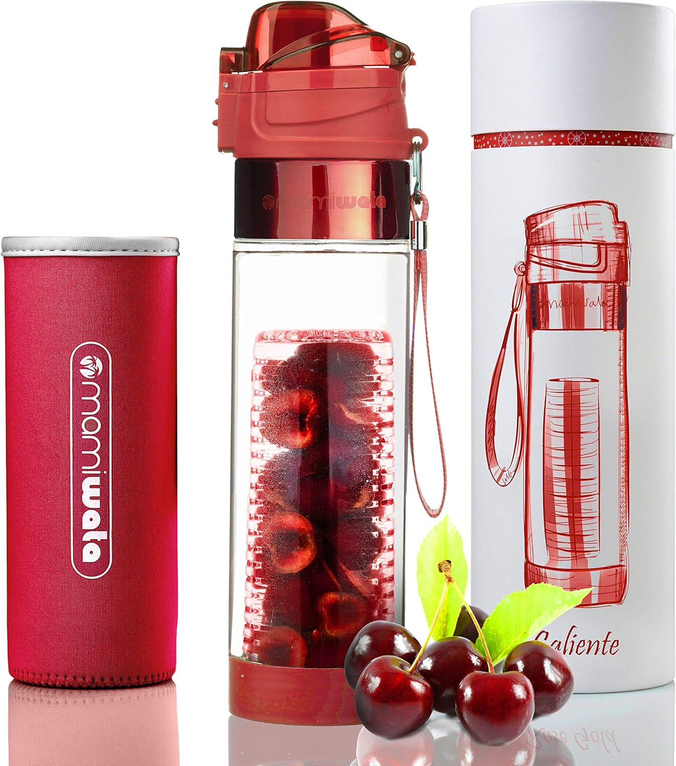 &ndash; 24 Oz &ndash; Tritan Plastic - Unique Stylish Design &ndash; Fr