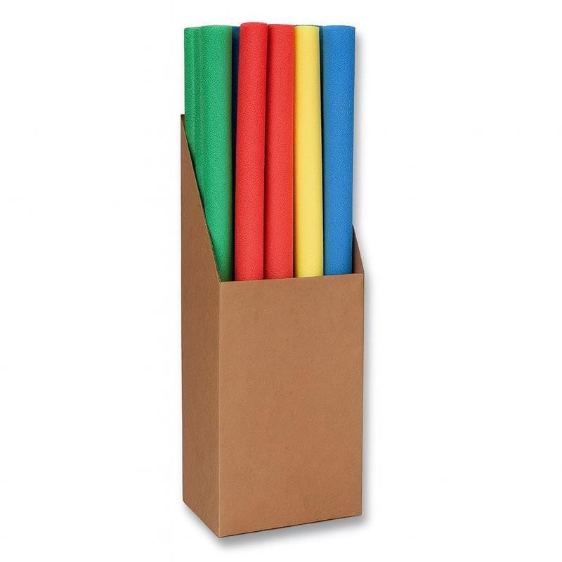 Juego de 24 palos flotadores de natación de espuma no tóxica para fideos de piscina para niños y adultos diversión