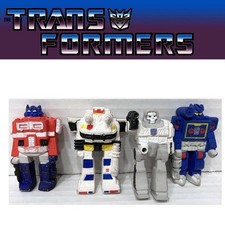 Transformer Eraser Figures Optimus prowl Megatron Soundwave 1985 spindex