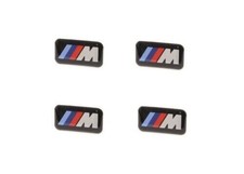 BMW Original 4 St�ck. M Serie Radaufkleber ABZIEHBILD Emblem 1M M2 M3 M4 M5 M6