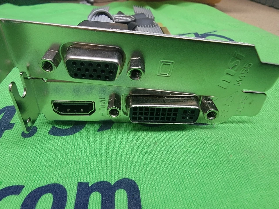 MSI NVIDIA GeForce 210 (N210-MD1G/D3) 1GB GDDR3 SDRAM PCIe - Low Profile - Image 2 of 2