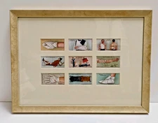 9 Early 1900s First Aide Series Wills' Cigarette Cards Imperial Tobacco Co. 