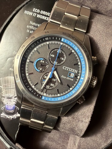 Montre chronographe sport homme Citizen Eco-Drive CA0251-53E (CZ-1031A) - Photo 1/4