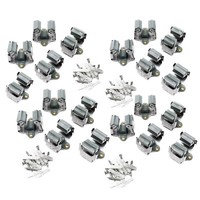 20X Wandhalter GeräTehalter Stahl Besenhalter Wandhalterung Stielhalter