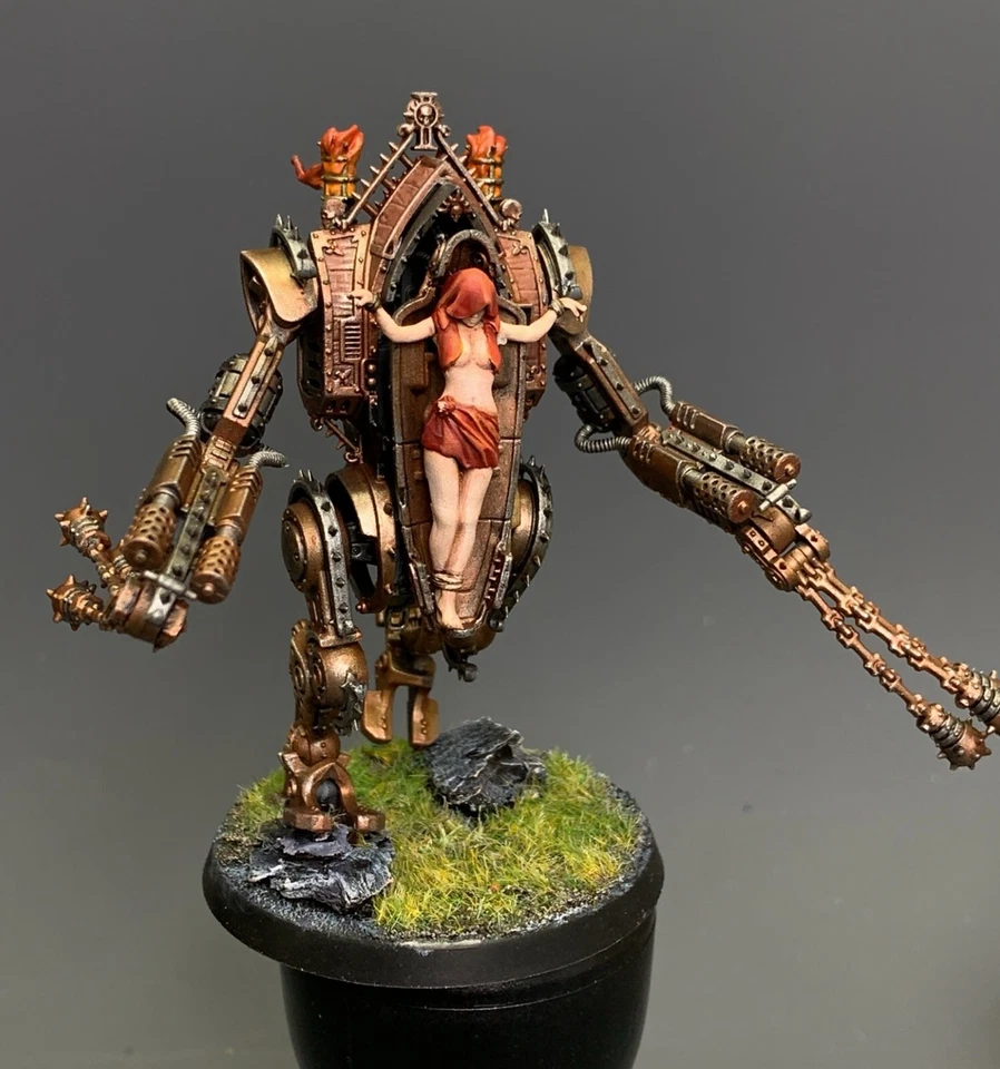 Warhammer 40K Motores Penitentes Pintados - Adepta Sororitas 2x Pilotos Confesores Foto 2 de 4