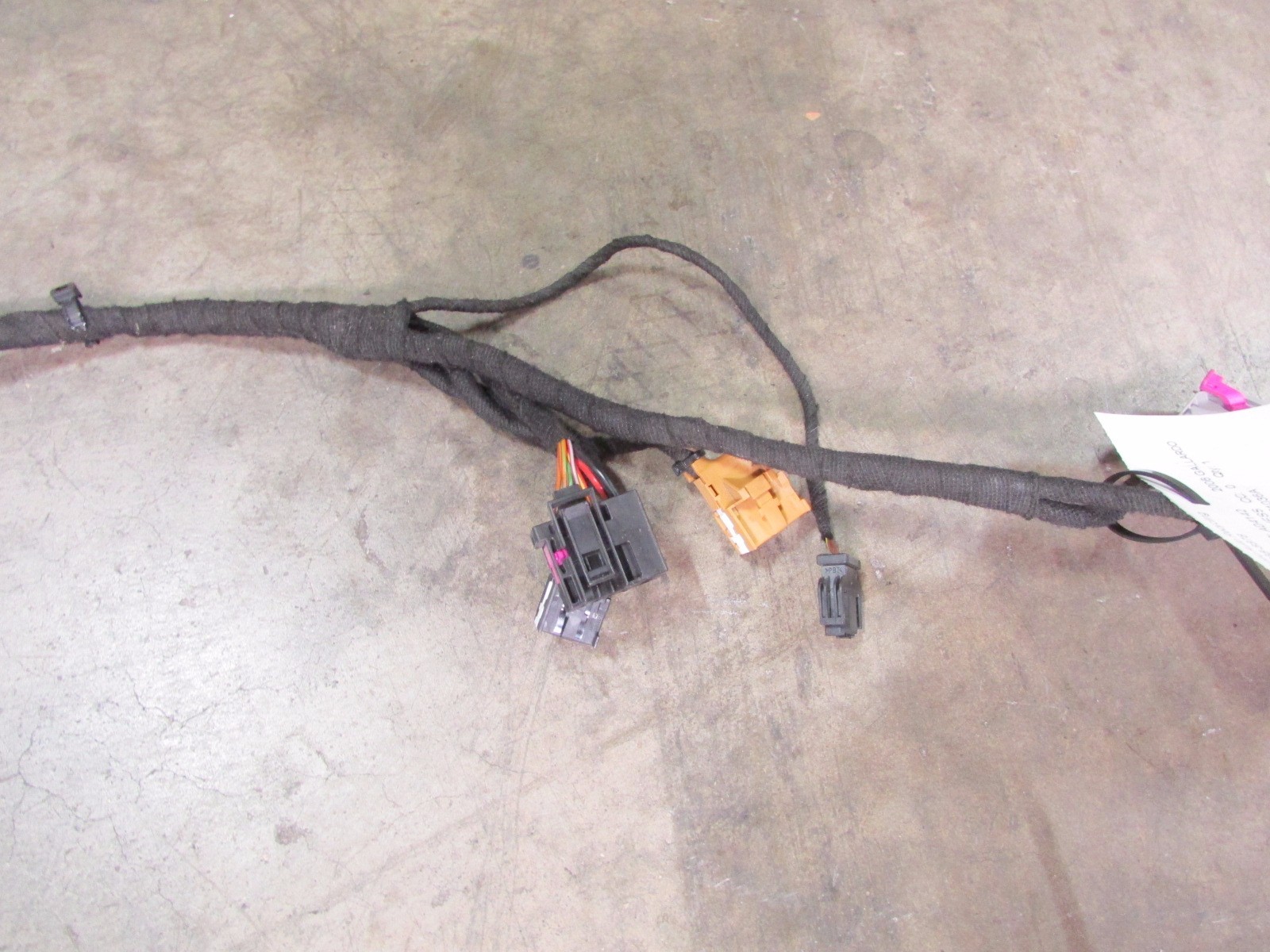 Lamborghini Gallardo Coupe, Spyder, RH Right Door Wire Harness, P/N 400971036A