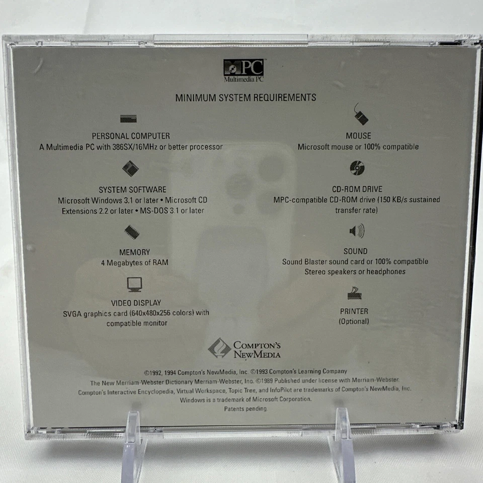 Compton's Interactive Encyclopedia For Windows 1994 - Image 2 of 4