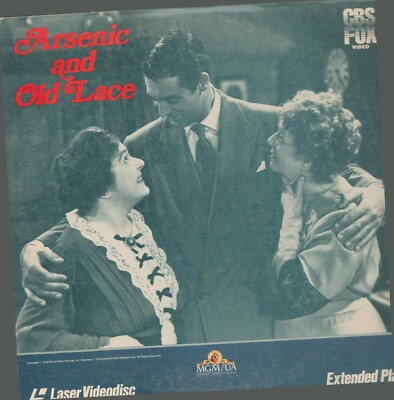 Arsenic and Old Lace (Laserdisc) 27616156860|